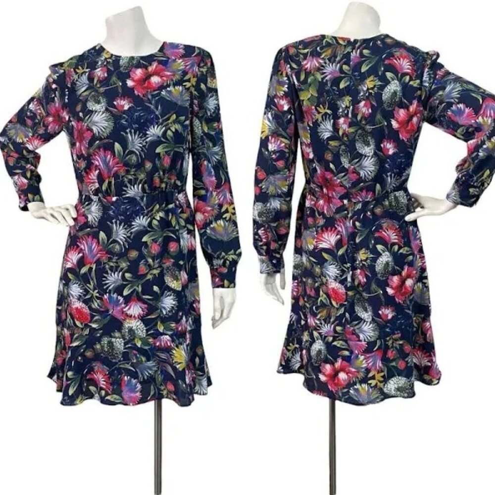 J. Crew Floral Printed Mini Dress